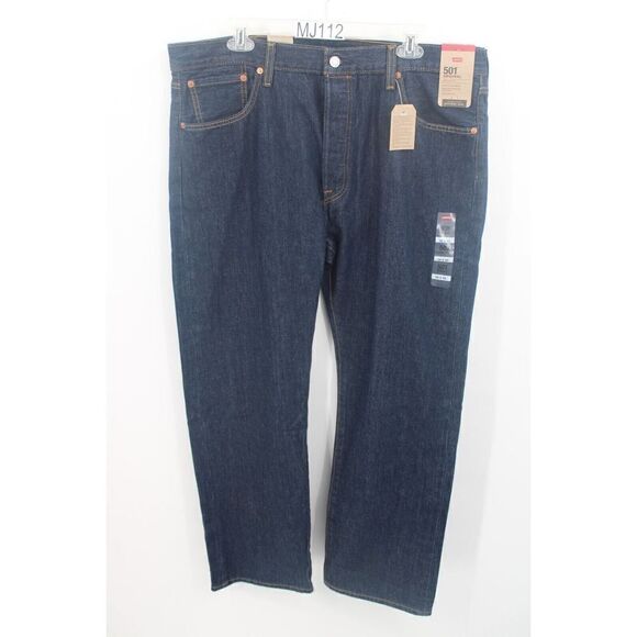 Levi's Other - Levi's 501 Original Fit Straight Leg Jeans Signature Button Fly Men 38x30 NWT